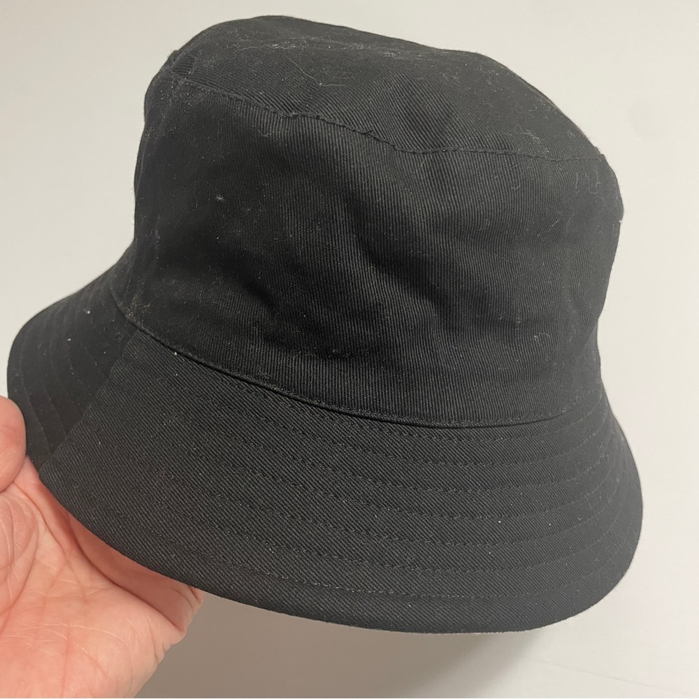 Bucket Hat Beach Fisherman Reversible Avocado Black - Picture 4 of 5